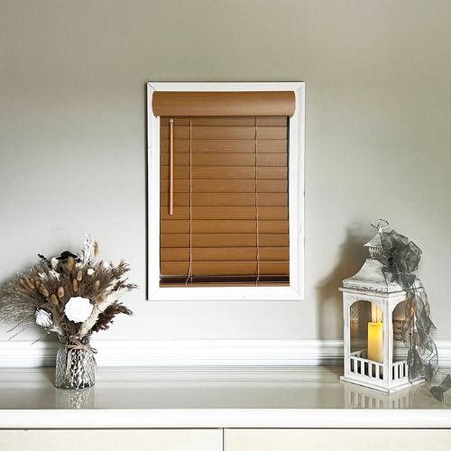 2 Faux Wood Blinds